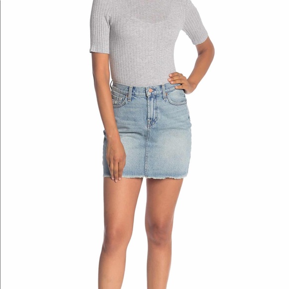 7 For All Mankind Denim Skirt - Picture 3 of 8